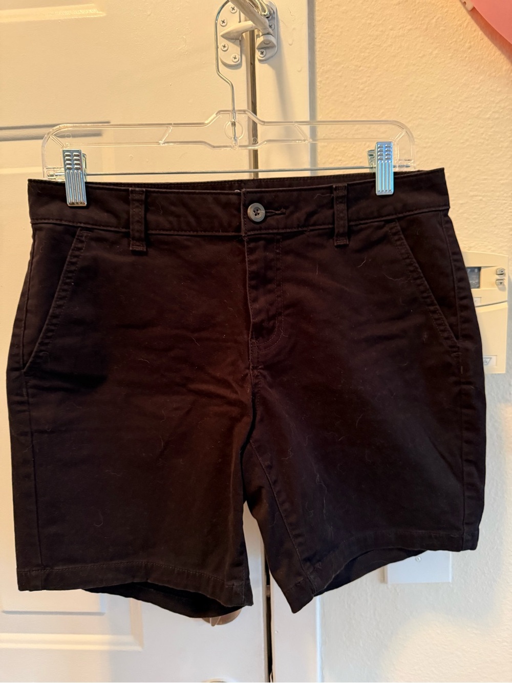 a.n.a Black Women's Chino Shorts